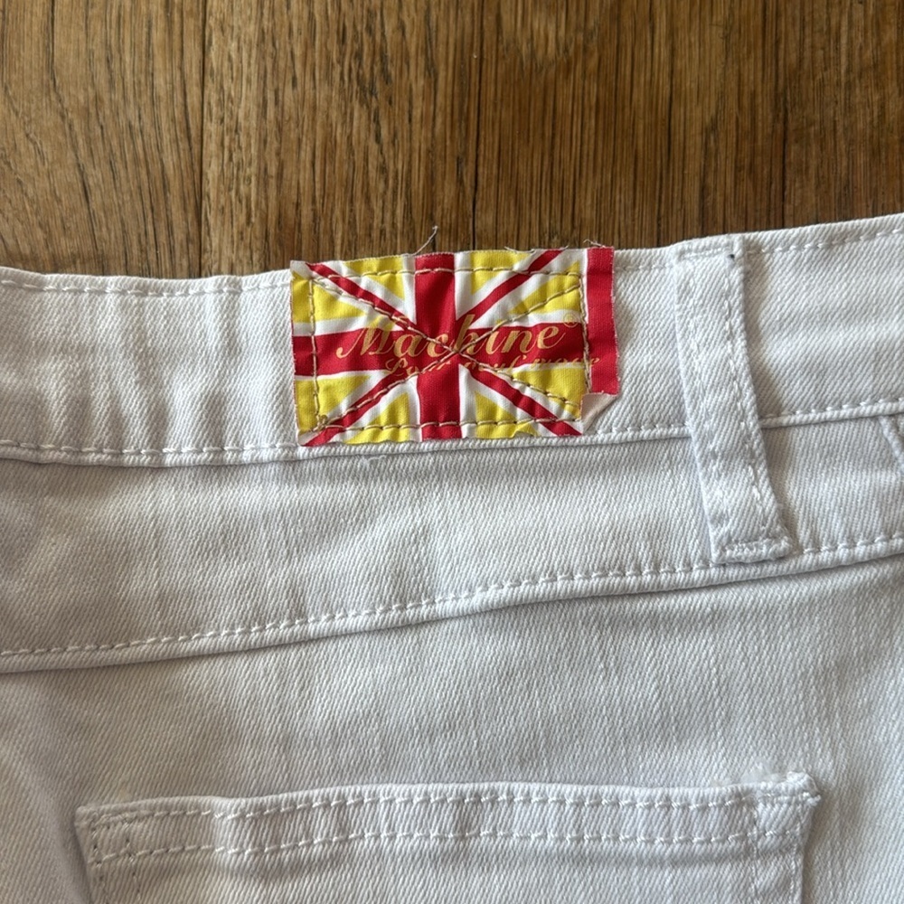 Machine White Mini Skirt - Picture 2 of 7